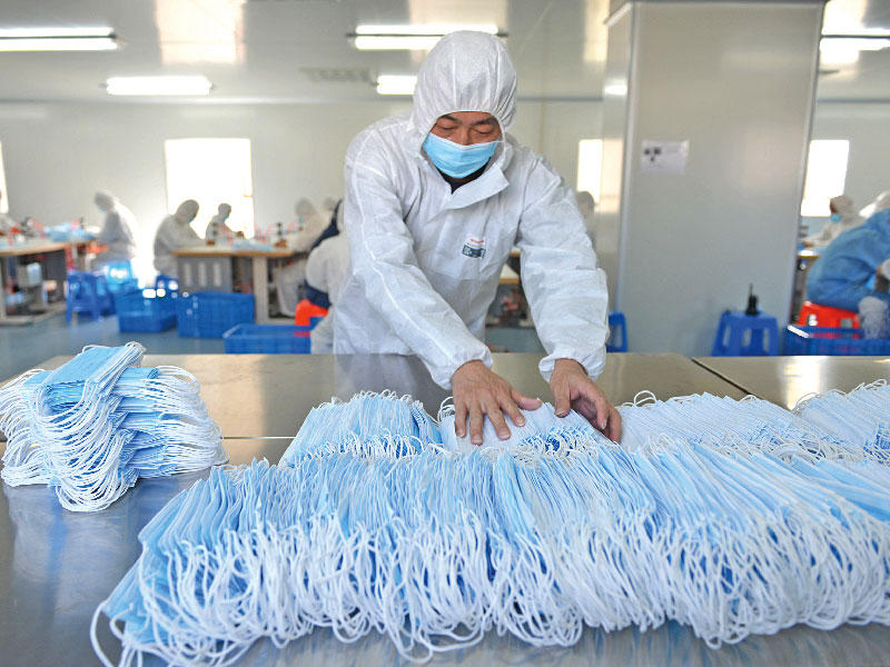 مصانع المحلية لمستلزمات الوقايةn