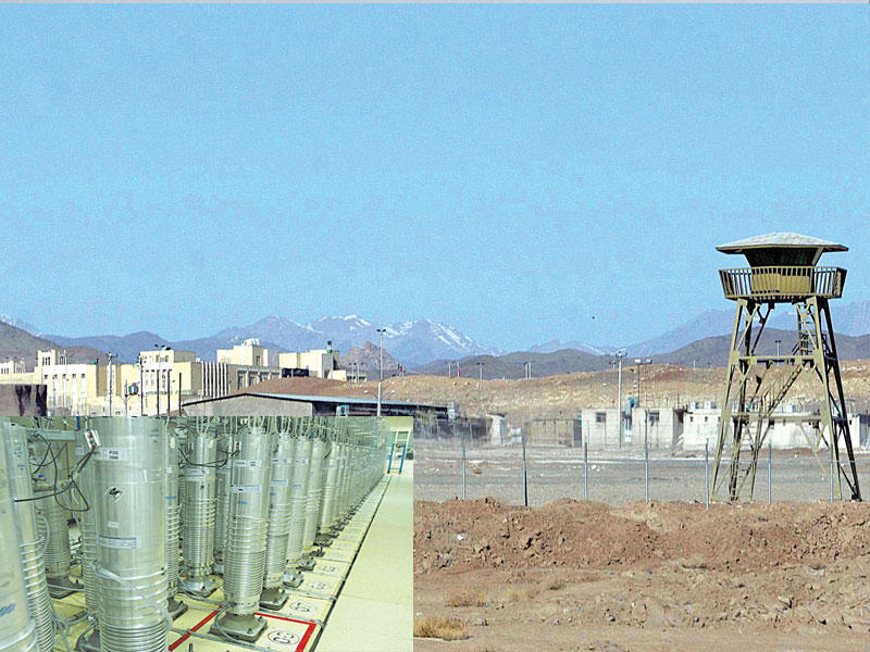 صور أرشيفية لموقع نطنز النووي