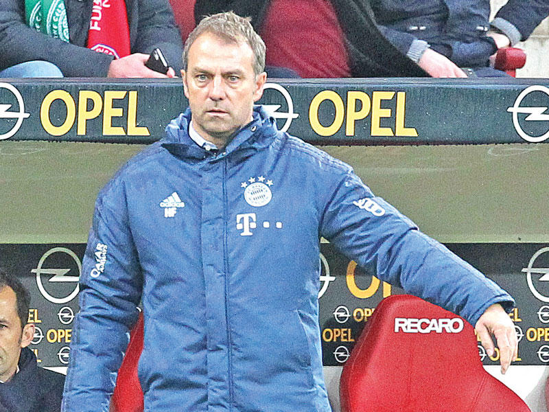 هانزي فليك المدير الفني لفريق بايرن ميونيخ 