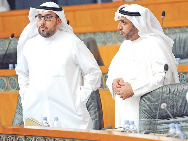 النائبان محمد الدلال  وأسامة الشاهين