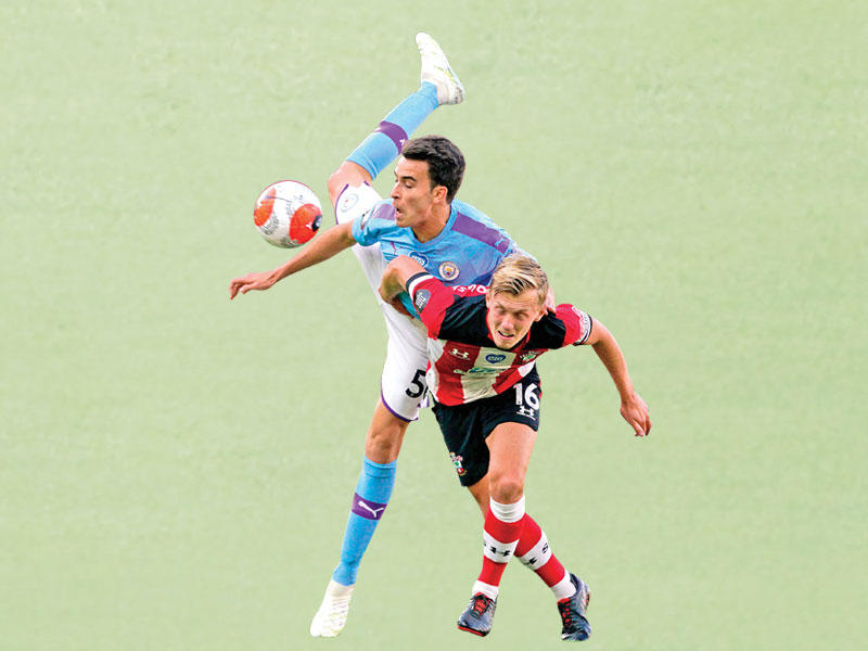 براوس نجم ساوثمبتون وغارسيا نجم السيتي