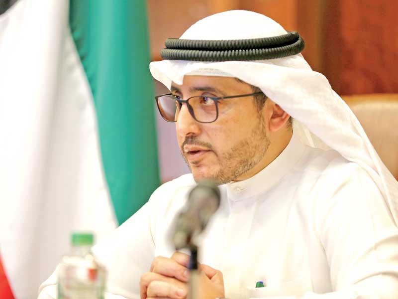 وزير الخارجية الشيخ د. أحمد الناصر