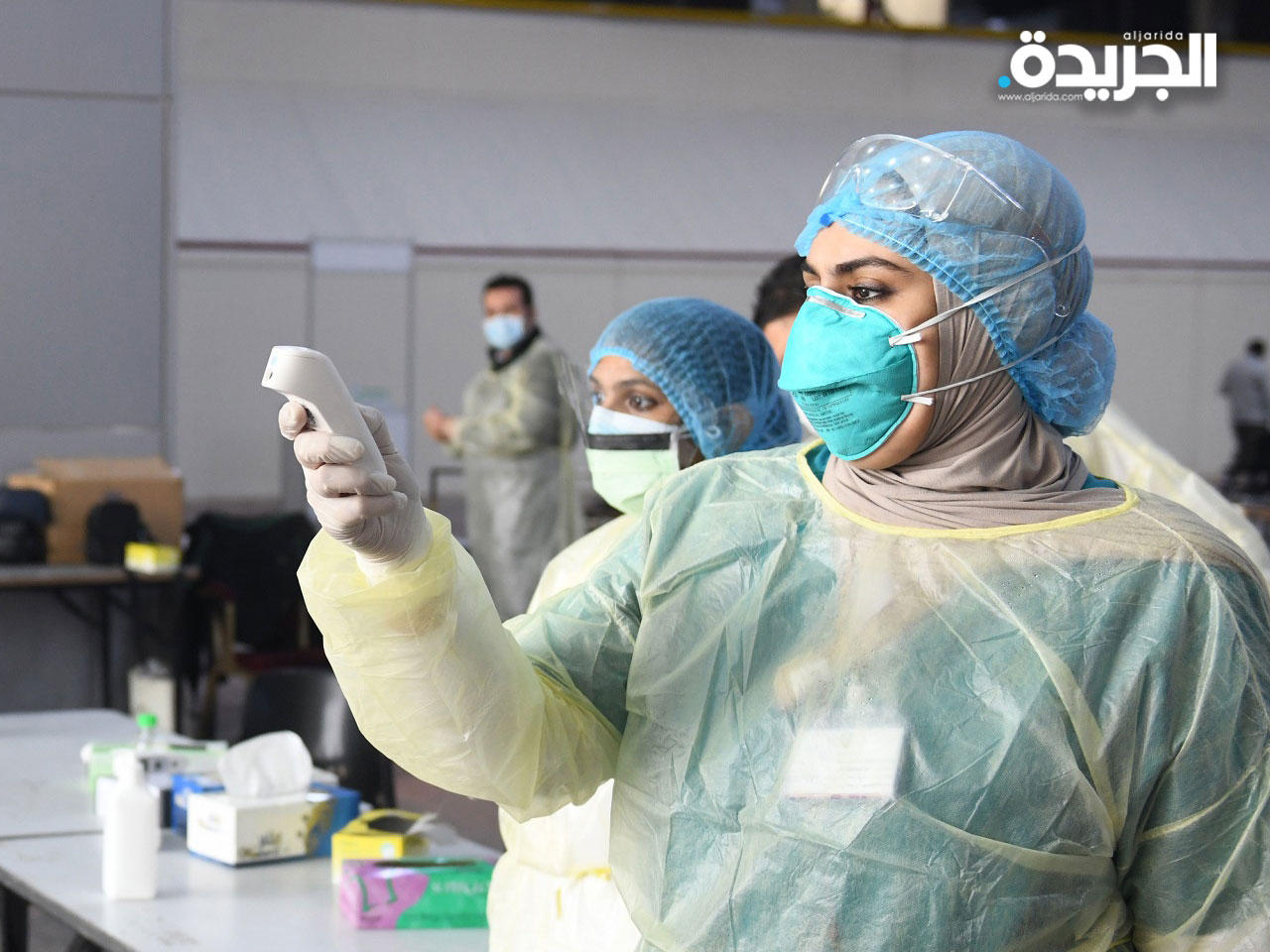 الاجراءات المتبعة للكشف عن فيروس كورونا لدى الاشخاص