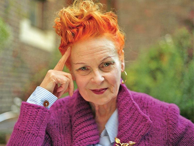 مصممة الأزياء وسيدة الأعمال البريطانية فيفيان ويستوود