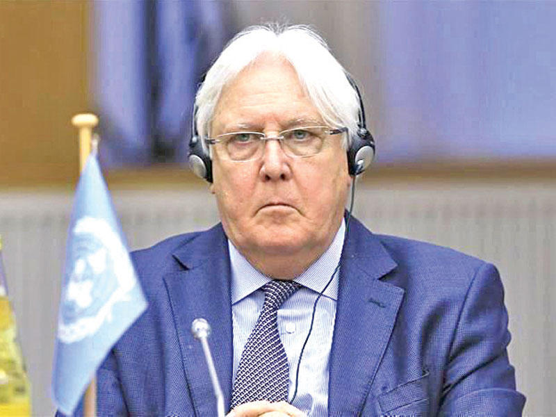 مبعوث الأمم المتحدة لليمن مارتن غريڤيث 