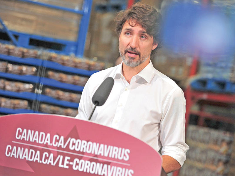 رئيس الوزراء الكندي جاستن ترودو