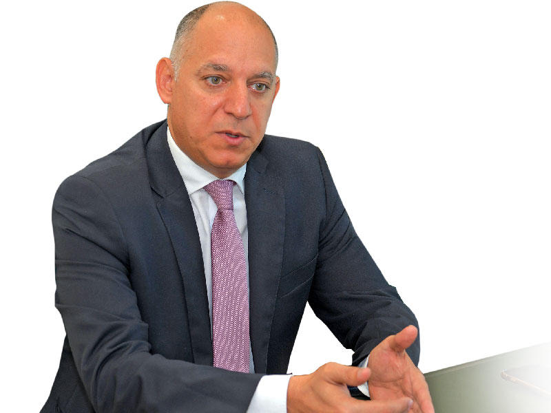 المدير الإقليمي لشركة طيران الشرق الأوسط - الكويت، مروان عبدالباقي