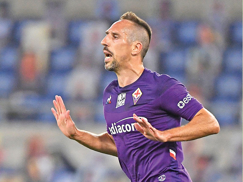 النجم الفرنسي فرانك ريبيري