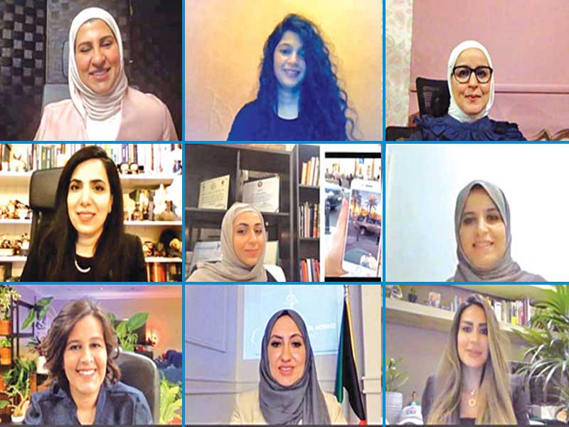 المشاركات في الملتقى