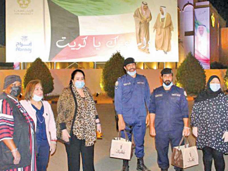 جانب من التكريم