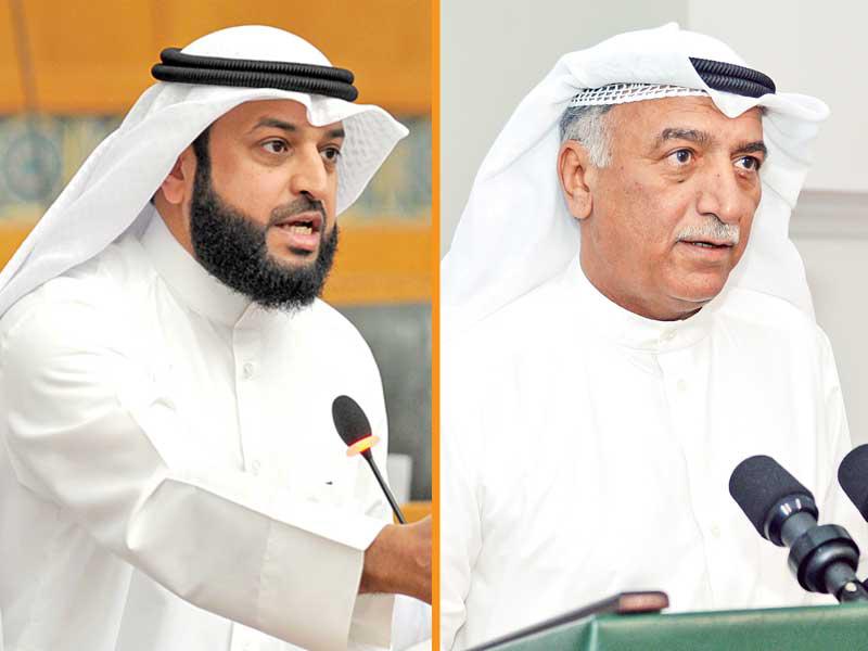 النائبان شعيب المويزري وعبدالله فهاد