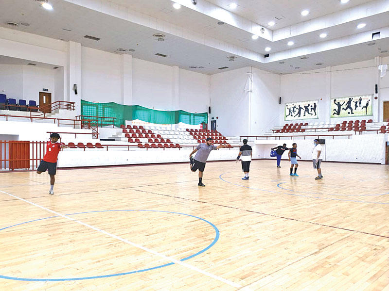 جانب من تدريبات الفحيحيل