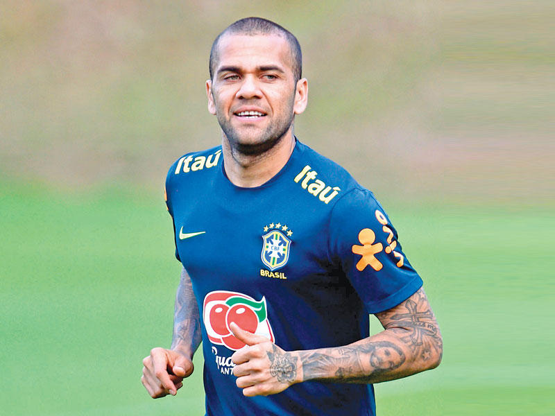 اللاعب البرازيلي داني ألفيش