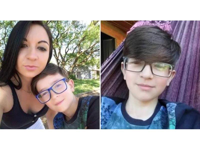 الام ألكسندرا دوجوكنسكي وولدها