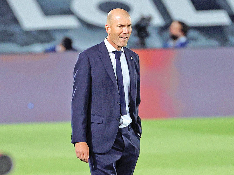 المدرب الفرنسي زين الدين زيدان
