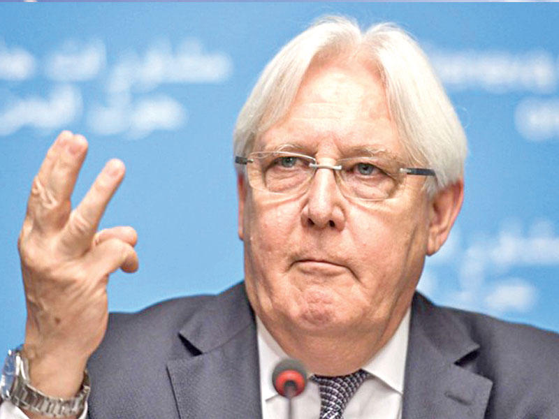 مبعوث الأمم المتحدة لليمن مارتن غريڤيث