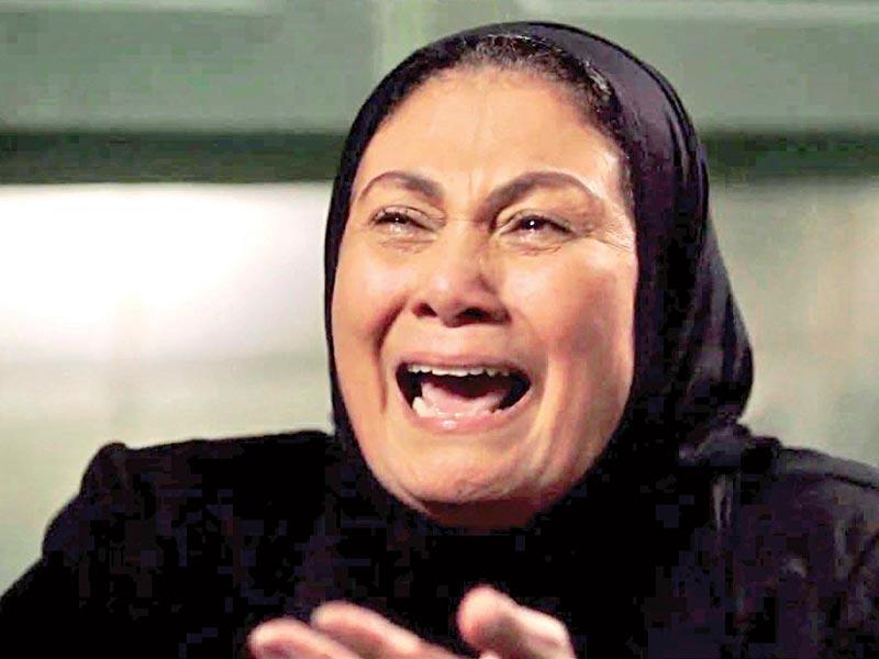 الفنانة سلوى عثمان في أحد مشاهد مسلسل البرنس