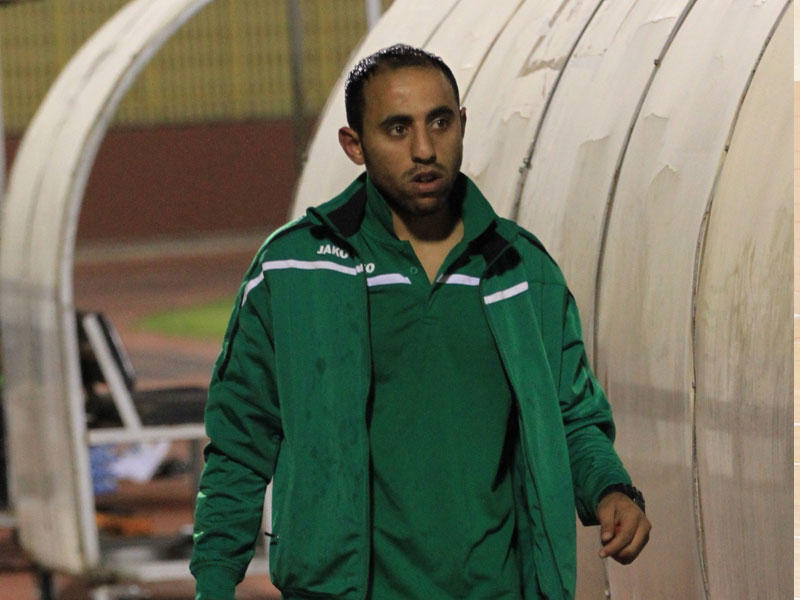 اللاعب الأردني لكرة القدم منذر أبوعمارة 