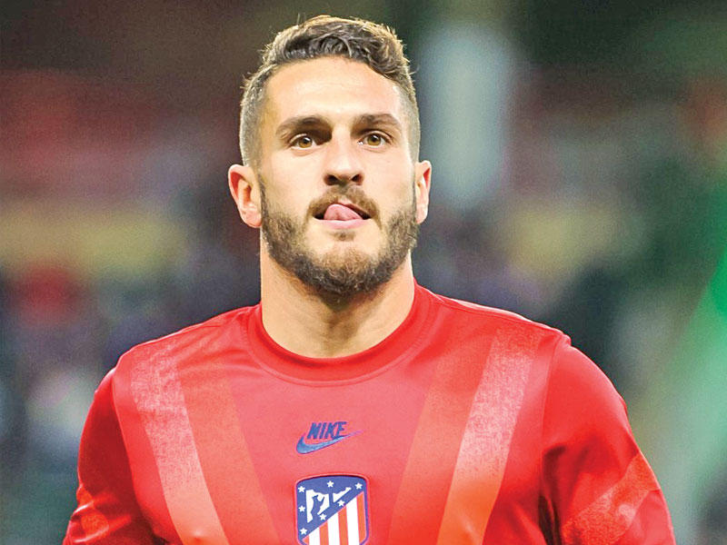 كوكي ريسوريكسيون قائد أتلتيكو مدريد