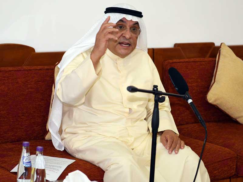 رئيس غرفة التجارة والصناعة، رئيس مجلس العلاقات العربية والدولية، عضو مجلس الأمة السابق محمد جاسم الصقر