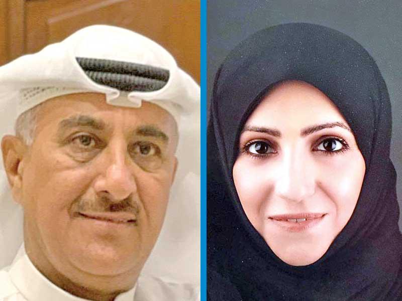 الباحثة النفسية بوزارة الداخلية زهراء الموسوي وأستاذ علم النفس بكلية التربية ناصر المويزري