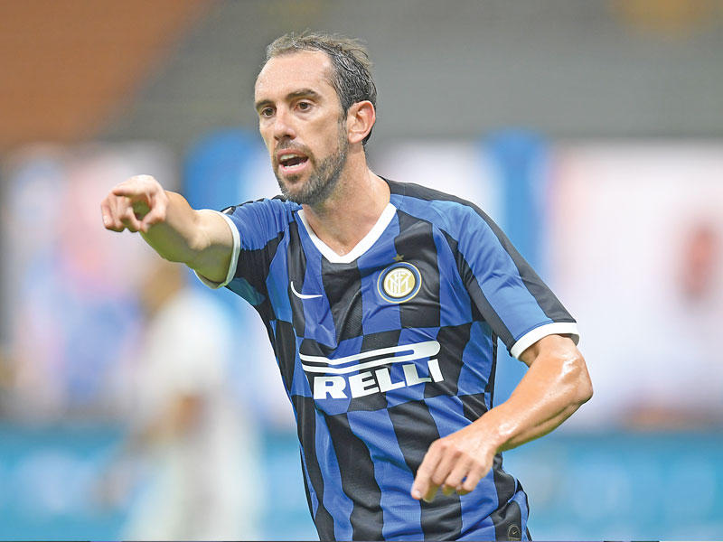 دييغو غودين مدافع إنتر ميلان