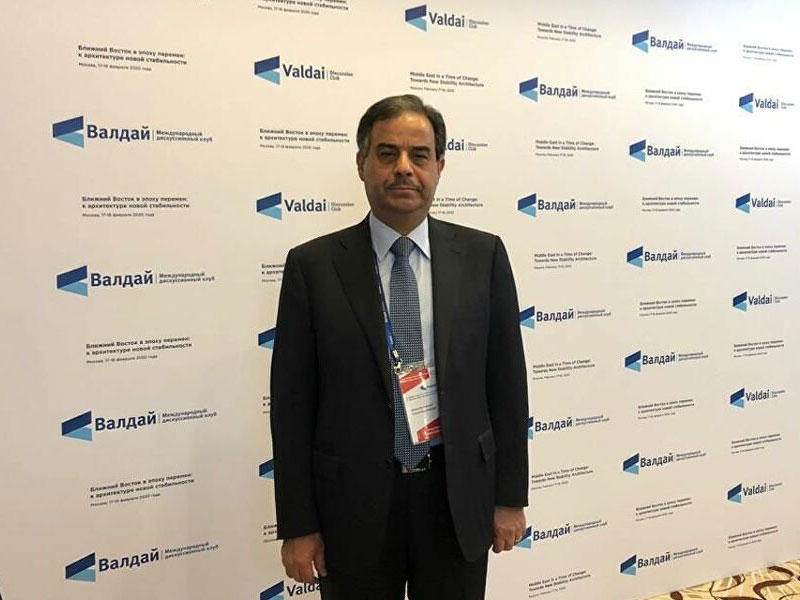  سفير لبنان لدى روسيا الاتحادية شوقي بونصار