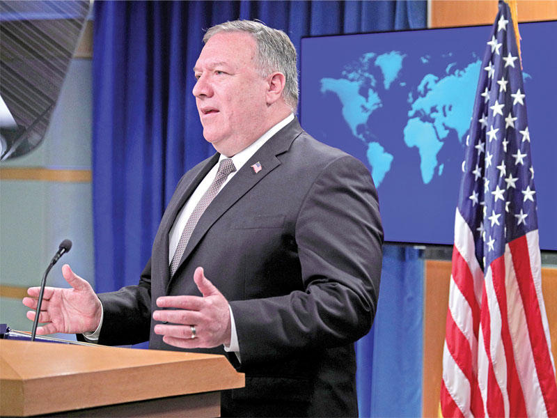 وزير الخارجية الأميركي مايك بومبيو