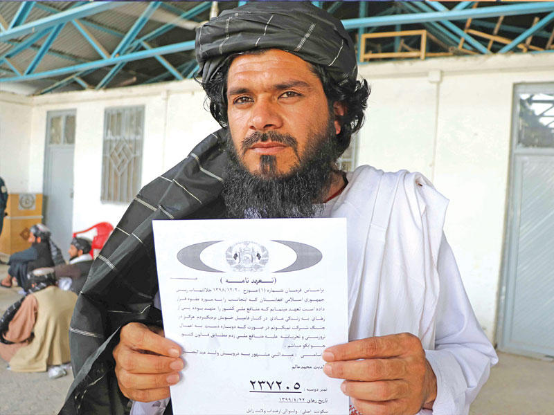 اتفاق حركة طالبان  التاريخي يدخل المرحلة التالية