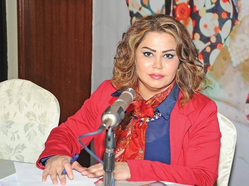 الفنانة والمذيعة فاطمة الطباخ