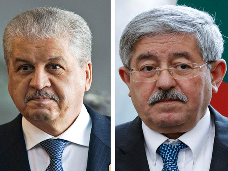 الوزيرين الأسبقين أحمد أويحيى وعبدالمالك السلال