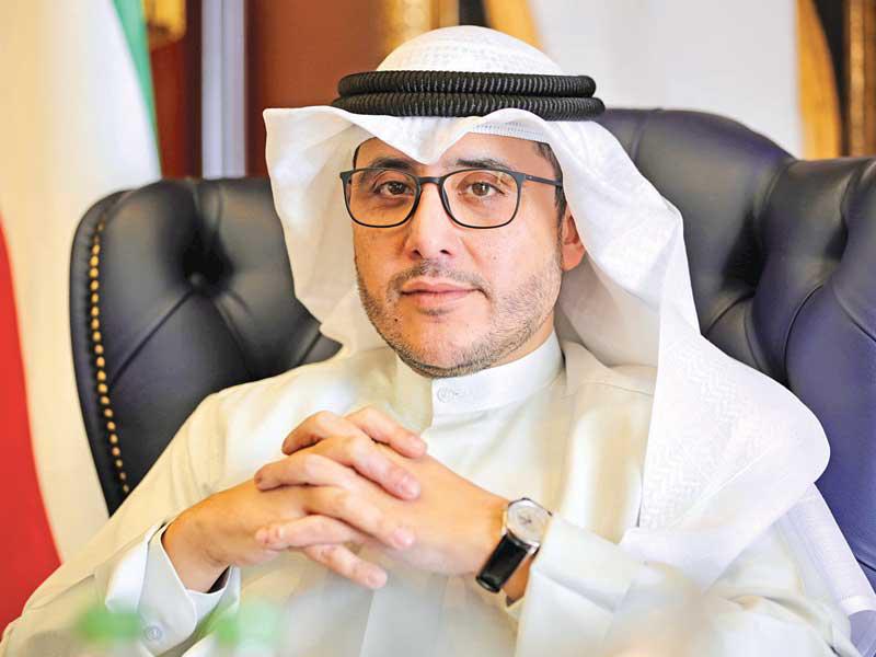  وزير الخارجية، الشيخ الدكتور أحمد الناصر