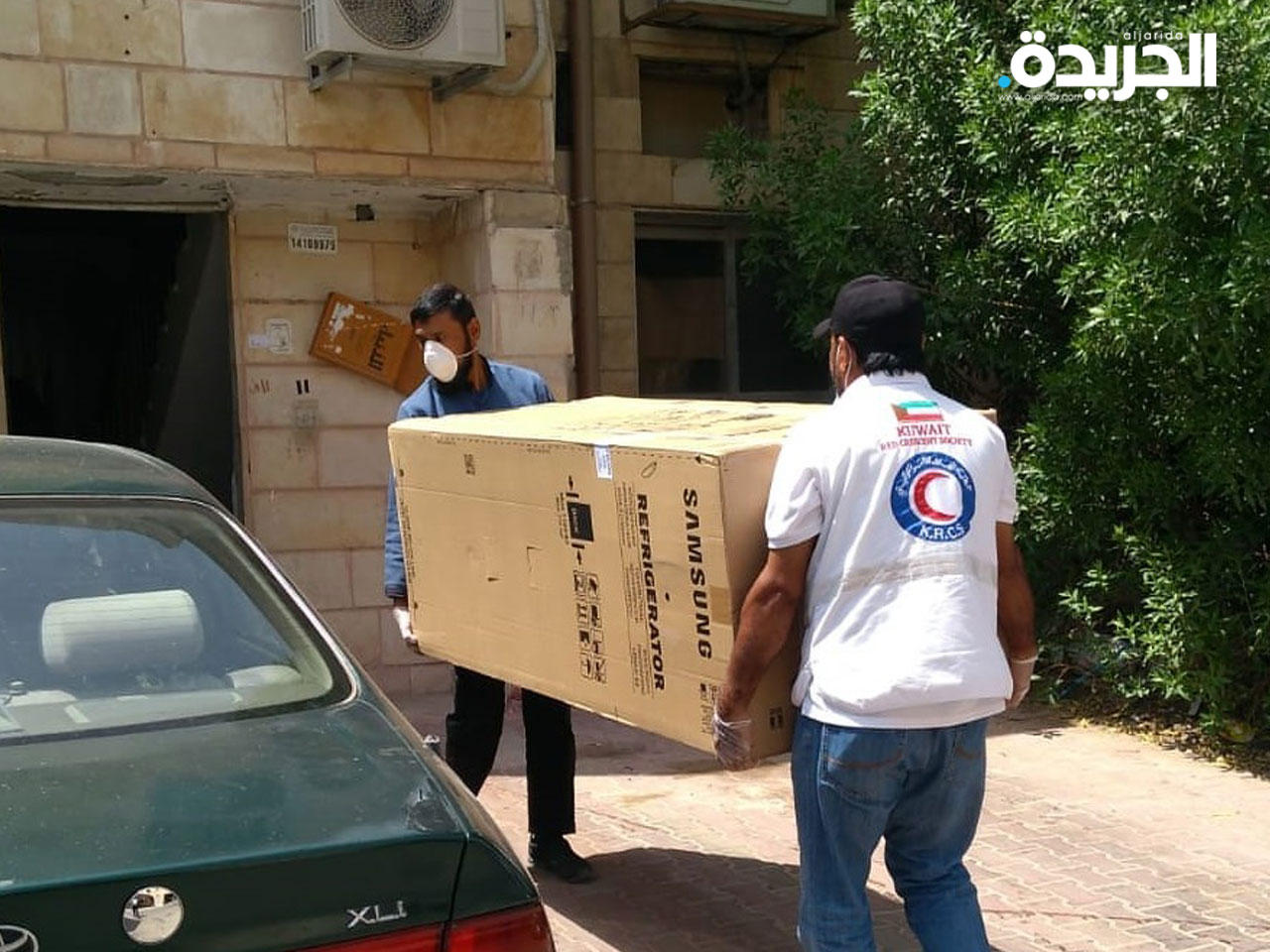 «الهلال الأحمر» يوزع أجهزة كهربائية على 66 أسرة محتاجة في الكويت