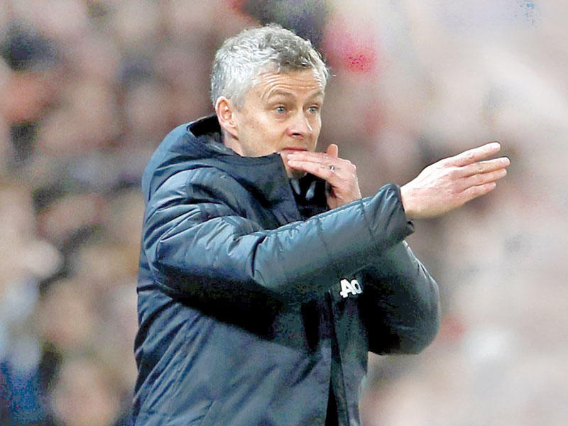 أولي غونار سولشاير مدرب مانشستر يونايتد