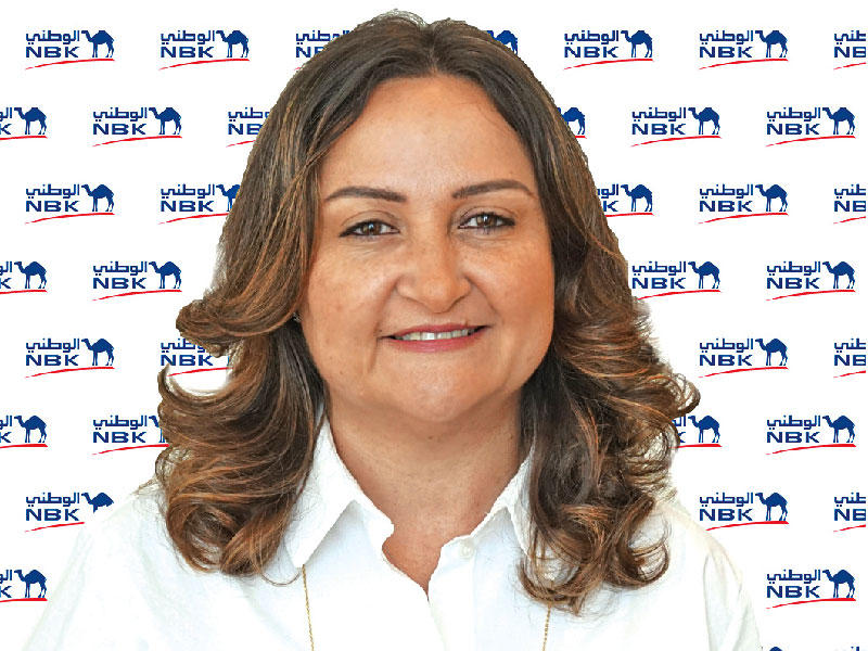  مديرة إدارة جودة الخدمة الرقمية في بنك الكويت الوطني هالة الشعيبي