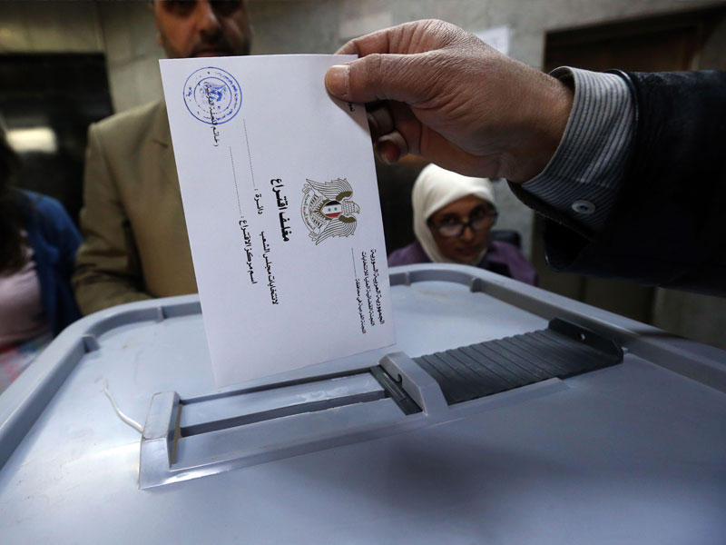 مرحلةَ الصمت الانتخابي لحملات مجلس الشعب السورية