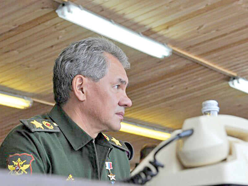 وزير الدفاع الروسي سيرغي شويغو