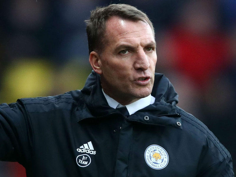 بريندان رودغرز المدير الفني لفريق ليستر سيتي الإنكليزي 