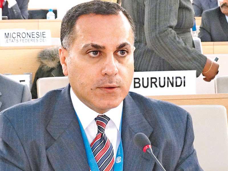 مندوب الكويت الدائم لدى الأمم المتحدة والمنظمات الدولية الأخرى في جنيف السفير جمال الغنيم