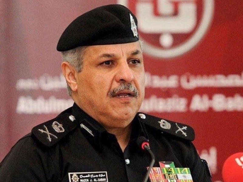 الوكيل المساعد لشؤون التدريب بوزارة الداخلية اللواء الشيخ مازن الجراح