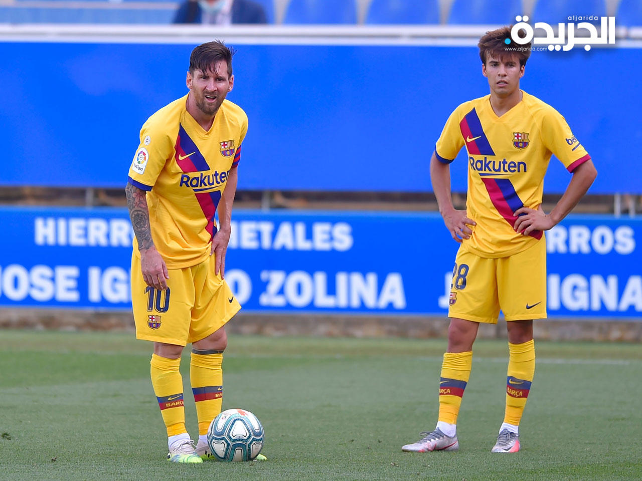 ميسي يقود برشلونة لاكتساح ألافيس بخماسية «شرفية»