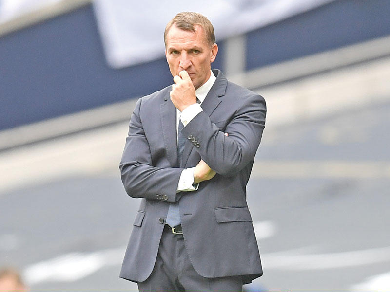 برندان رودغرز مدرب فريق ليستر سيتي