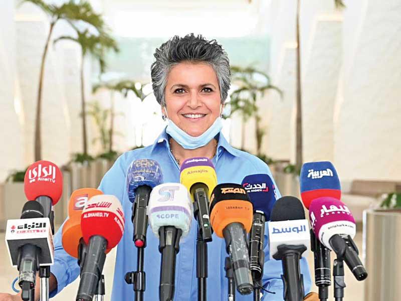 النائبة صفاء الهاشم