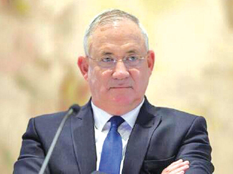 رئيس الوزراء الإسرائيلي البديل بيني غانتس