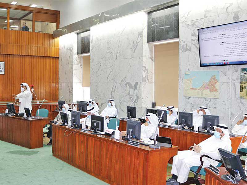 جانب من جلسة «البلدي» السابقة 