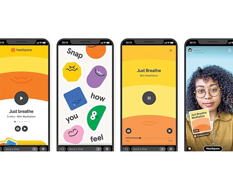 جلسات تأمل جماعية على «سناب شات»