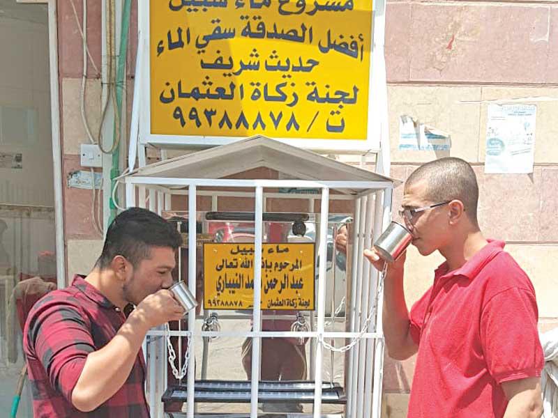 احد مشاريع لجنة زكاة العثمان