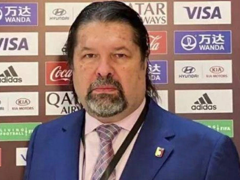 رئيس الاتحاد الفنزويلي لكرة القدم  خيسوس بيراردينيلي