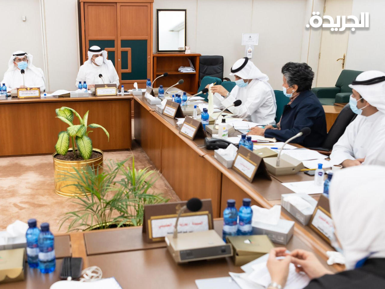 جانب من اجتماع اللجنة اليوم