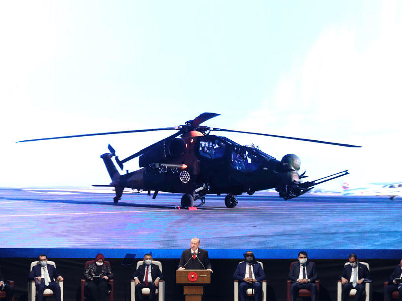 إردوغان خلال خطاب أمس الأول في أنقرة (أ ف ب)  